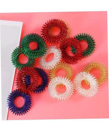 Ultechnovo 15-Set Medicine Massage Rings - Noiseless Finger Circulation & Stress Relief Toys for Kids & Adults - Buy Online on GoSupps.com