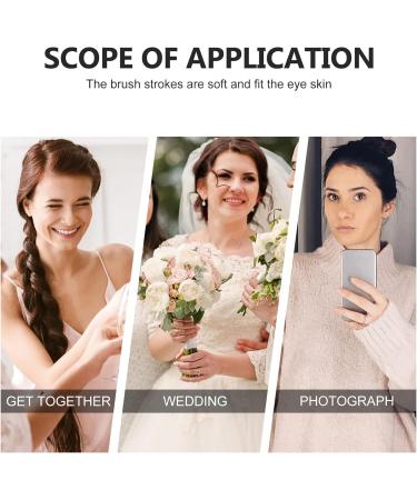 Beavorty 100 Pcs Double Ended Eyeshadow Brush Disposable Makeup Applicator Dual Ended Makeup Brush Girl Woman - Buy Online on GoSupps.com