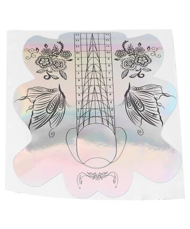 300PC Nail Extension Stickers - Self-Adhesive Nail Art Guides for Beautiful Patterns - Perfect for Women - Buy Online on GoSupps.com