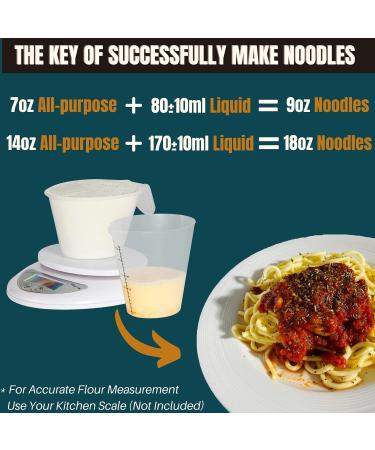 Razorri Electric Pasta and Noodle Maker | Automatic Machine | 6 Noodle Shapes | Compact Size | Makes 2-3 Servings - Buy Online on GoSupps.com