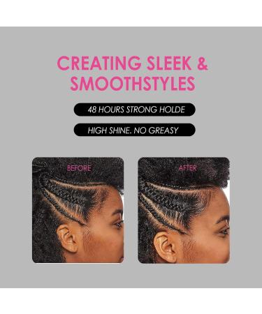 DAN Technology Edge Control Gel - Strong Hold & Baby Hair Styling for 4C Black Hair | 48 Hour Stay | International Shipping Available - Buy Online on GoSupps.com