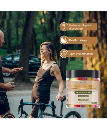 Hemp Gummies Natural High Potency Hemp Oil Infused Gummies Ensure The Peace of Body Assorted Fruit Flavors America's Favorite Hemp Gummy Brand! Natural Fruits - Buy Online on GoSupps.com