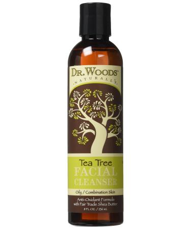 Dr. Woods Facial Cleanser Tea Tree 8 fl oz (236 ml)