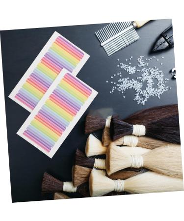 FRCOLOR 8 Sheets Traceless Wig Film Waterproof Lace Tape Scalp Tape for Wigs Lace Wig Tape Lace Tape for Wigs Hairline Wig Sticker Double Sided Tape Hair Bands Accessories Water Proof Glue - Buy Online on GoSupps.com