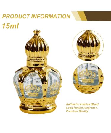 Licsaliwe Dubai Perfume Arabic Fragrance Oil Portable 15ml Long-Lasting Dubai Fragrance with Luxurious Bottle Women's Gift - Buy Online on GoSupps.com