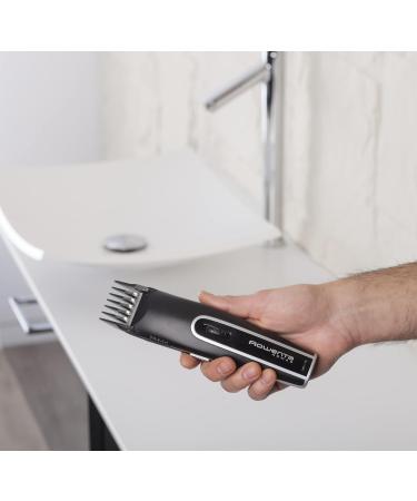 Rowenta TN1410 Hair Clipper - Battery & Mains Operation Stainless Steel Blade - Nomad Series | International Shipping Available - Buy Online on GoSupps.com