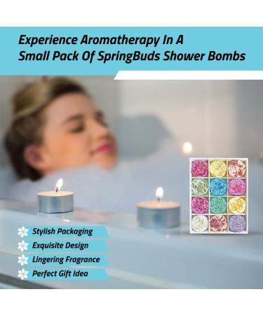 Deoxom Shower Bombs - Natural Vegan Steamers for Women - Stress-Relief Beauty Essentials with Essential Oils - Buy Online on GoSupps.com