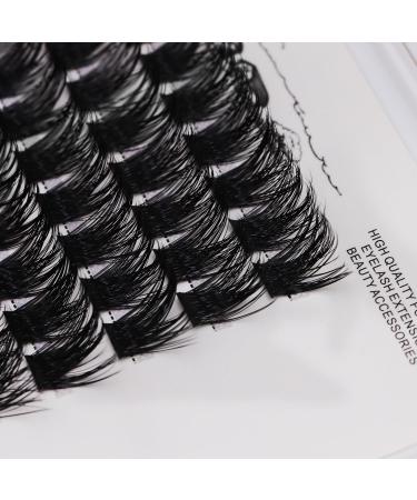 Bodermincer 72 Bundles D Curl 3D Effect Mink Eyelash Extensions - Natural Faux Lashes for Home Use (12mm) - International Shipping - Buy Online on GoSupps.com