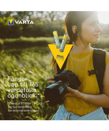 VARTA Recharge Accu Recycled AAA Micro NiMH Batteries - Pre-Charged 800 mAh Eco-Friendly 4-Pack - No Memory Effect - Buy Online on GoSupps.com