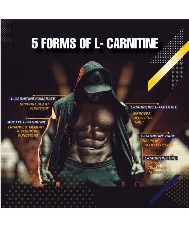 Infinite Labs L-Carnitine 1000mg MTX - Amino Acid Blend - 120 Veggie Capsules - Buy Online on GoSupps.com
