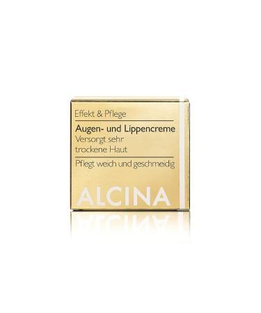 Alcina Eye & Lip Cream 2x15ml - Intensive Care for Extremely Dry Skin - Best Moisturizing Eye and Lip Treatment - Buy Online on GoSupps.com