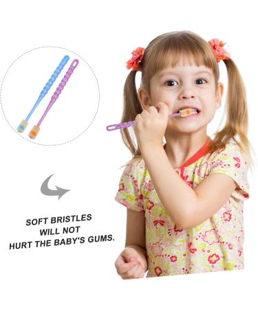 Minkissy 24 STK 360 Soft Hand Toothbrushes for Children & Toddlers | Infant Oral Care Cleaning Brush - Buy Online on GoSupps.com
