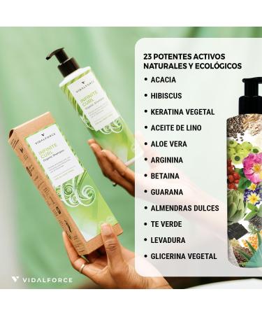 INFINITE CURL Curly Hair Shampoo with Curl Activator Curly Method I Perfect Curls with Your Curls I Curl Shampoo Natural and ORGANIC I 100% Toxic-Free I Anti-Frizz Curls - Buy Online on GoSupps.com