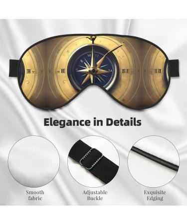 Law of The Compass Navigation Soft Sleep Mask for Women Breathable Eye Patch Perfect for Travel and Relaxation - Buy Online on GoSupps.com