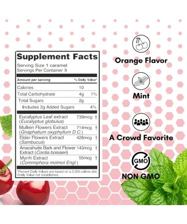 La T a Trini Propolis Mint & Cherry Candies 2 Pack (9 Pieces Each) Natural Honey & Propolis Lozenges Refreshing & Soothing Candy Traditional Mexican Treat/Dulce Tradicional Mexicano - Buy Online on GoSupps.com