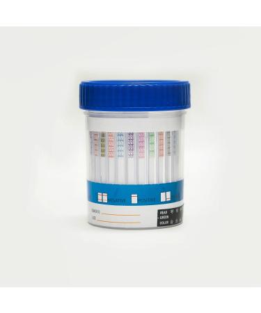 DrugConfirm 12-Panel Urine Test Cup with 80-Hour EtG Alcohol Detection (25 Tests) - Buy Online on GoSupps.com