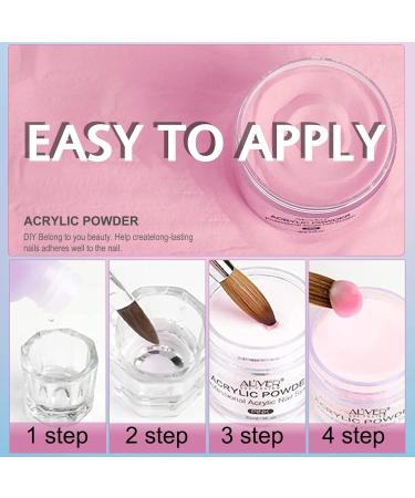 Nude Long-Lasting Clear Acrylic Powder for Nail Extensions - Professional Supplies (120G) - Buy Online on GoSupps.com
