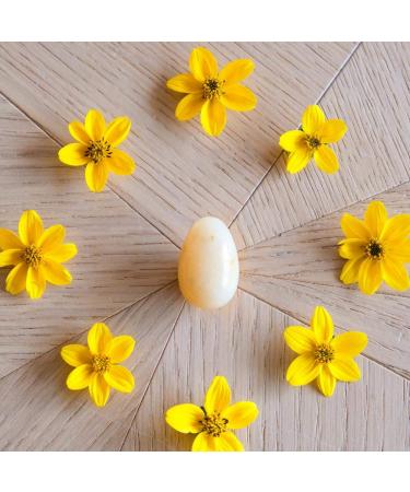 Yellow Jade Yoni Egg Small Not Perforated