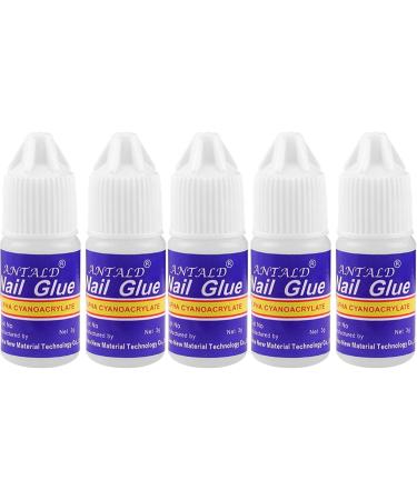 Nail Glue Gel | Nail Glue for Acrylic Nails Gel Nail Glue Super Strong Nail Glue for Acrylic-Nails Soft Gel Nail Tips and Press On Nails Homraa - Buy Online on GoSupps.com