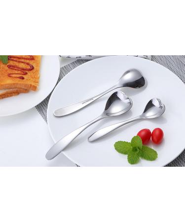 COMVIP Enfant Cuill re Petit Forme C ur Soupe Th en Acier Inoxydable 14.5CM*3.5CM - Buy Online on GoSupps.com