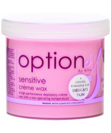 Hive Options Sensitive Cream Wax A Gentle Formula for Sensitive Skin 425g