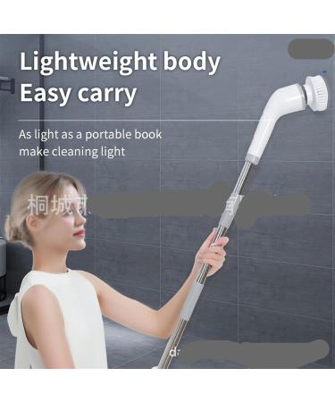 A Rechargeable Wireless Handheld 8-in-1 Electric Cleaning Brush for Floor and Wall dust Removal Effortlessly Clean Every Corner with Our Wireless 8-in-1 Electric Cleaning Brush (Color : Black) - Buy Online on GoSupps.com