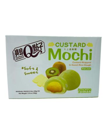Mochi 3 Saveurs (Kiwi 2 Packs, Lemon 1 Pack, Franboise 1 Pack) 4 Packs 4*168G