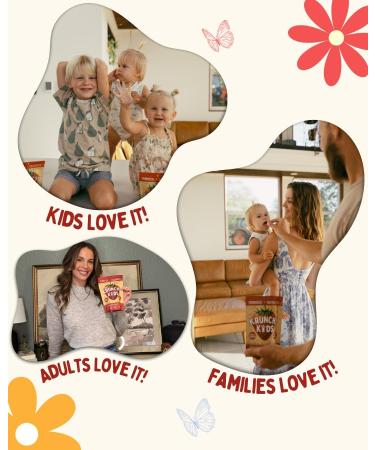 Krunchy Kids Organic Prebiotic & Postbiotic Gummy Vitamin for Kids and Adults Allulose Sugar Free Fermented Strawberry Support Gut Health Dye Free - Buy Online on GoSupps.com