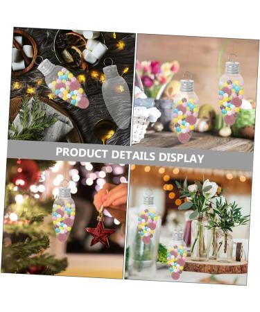 Alipis 20pcs Small Light Bulb Candy Bottle Boxes for Presents Plastic Candy Bottles Sealed Bottle - Buy Online on GoSupps.com
