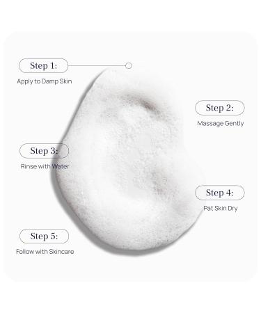 PUREANCE Cleansing Foam - Face Wash for Women - Gentle Foaming Facial Cleanser - Sensitive Skin Facewash - With Calendula Chamomile Lactic Acid & More - 5.07 Fl Oz - Buy Online on GoSupps.com