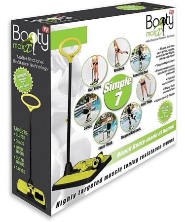 Booty Max Home Workout Resistance Bands - Toned Butt Thighs & Arms | Summer-Ready Fitness Equipment - Buy Online on GoSupps.com