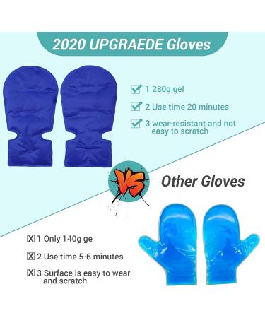 voligo Microwavable Heated Mittens  Hot and Cold Hand Therapy Gloves  Heat Arthritis Gloves for Hands Warmer Therapy and Trigger Fingers Pain Relief & Carpal Tunnel Fit for Many Hand Sizes (Gray) Dark Gray - Buy Online on GoSupps.com