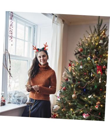 FRCOLOR 8 Pairs Christmas Hair Clips Antler Alligator Clips Antler Barrettes Deer Ear Headband Christmas Deer Costume Christmas Hair Pin Elk Deer Hair Clips Elk Antler Berry Abs Miss Girl - Buy Online on GoSupps.com