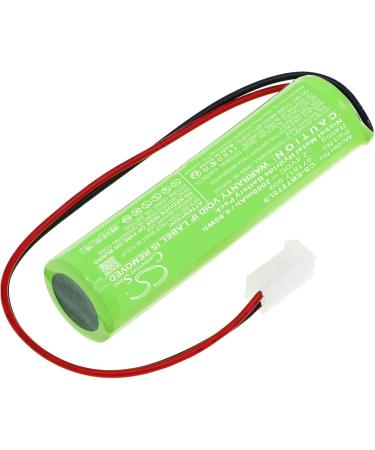 2.4V High-Performance Replacement Battery for ELUBAT D-SC1800BTx2-MOLEX/5239 | KRMT 23/43 | Swiss 275 602 | 2000mAh - Buy Online on GoSupps.com