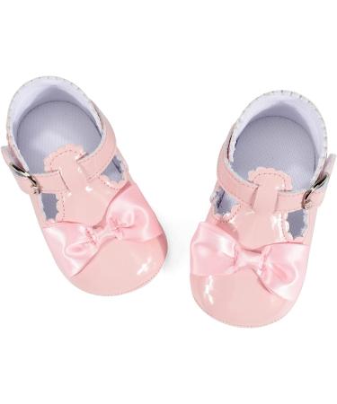 LACOFIA Baby Girls Anti-Slip Mary Jane Princess Shoes - Size 3-6 Months (D Pink) - Buy Online on GoSupps.com