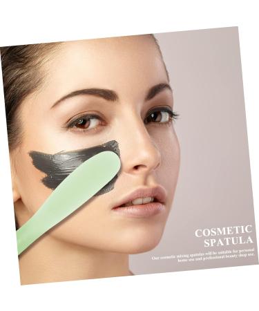 Baluue 10pcs Tool Stick Makeup Mixing Spatula Face Mask Mixing Tools Spatula Scoops Pp re-usable 20.5x3x0.6cm Green - Buy Online on GoSupps.com