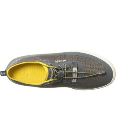 Columbia Men's Dorado CVO PFG Boat Shoe 10 - Ti Grey Steel/Electron Yellow - Buy Online on GoSupps.com
