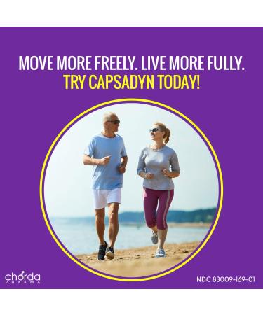Capsadyn Non Burning Capsaicin Cream (0.25%) Maximum Strength Clinically Proven Deep Penetrating Pain Relief OTC Topical Analgesic - Buy Online on GoSupps.com