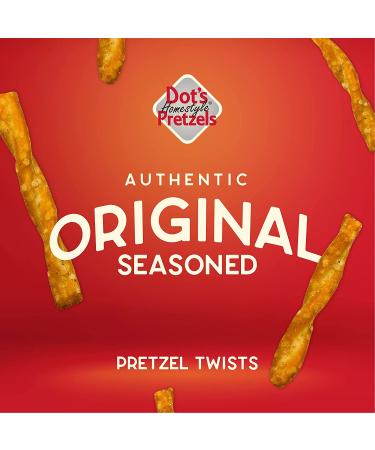 Dot's Homestyle Pretzels 1.5 oz Lunchbox Size Pack (24 Pack) - Original Seasoned Twists - Buy Online on GoSupps.com