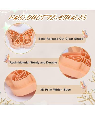 Puocaon Luna Moth Polymer Clay Cutters - Set of 16 Shapes for Polymer Clay Jewelry Making - Buy Online on GoSupps.com