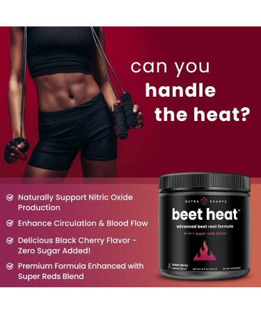 Beet Root Powder Circulation Supplement | Super Reds & Grape Seed Extract for Nitric Oxide Support - Buy Online on GoSupps.com
