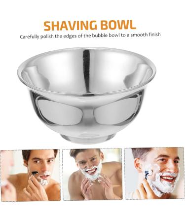 Buy Lurrose Impact Bowl Metal Cup for Shaving Foam | Travel-Friendly Stainless Steel Razor Care Set - Buy Online on GoSupps.com