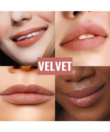 Oulac Nude Peach Creamy Matte Lipstick - Soft Satin Finish, Moisturizing Formula, Rich Color, Vegan & Cruelty-Free | Joyful (Y12) - Buy Online on GoSupps.com
