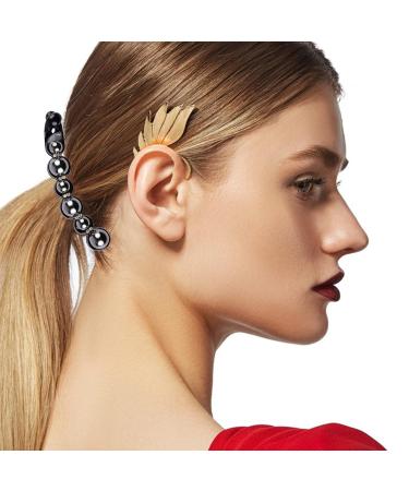 Aethland Pearl Hair Clip Set - 6 PCS French Barrettes & Jaw Clips for Women and Girls - Buy Online on GoSupps.com