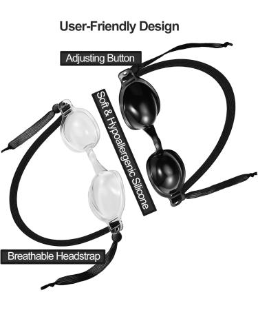 Multi-Function Dry Eye Relief Sleep Masks - Opaque & Transparent Set | Medium Size | International Shipping Available - Buy Online on GoSupps.com