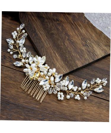 Angoily Bridesmaid Hair Clips Bridal Hair Clips Wedding Hair Barrette Flower Girl Hair Comb Wedding Hair Comb Bridal Hair Accessories Bridal Hair Comb Clip Tiara Dress Rhinestone - Buy Online on GoSupps.com