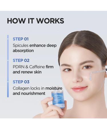 P.CALM Blue Capsule 11 Serum PDRN & Caffeine for Intense Moisture Plumping Effect Elasticity and Radiant Skin Korean PDRN Serum (30ml / 1.01 fl.oz) - Buy Online on GoSupps.com