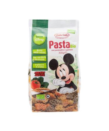 Dalla Costa Mickey & Co Organic Tricolour Pasta 300g (1 pack)