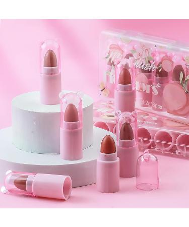 HOSAILY 6 Colors Mini Cream Blush Stick Set Matte Velvet Cream Blush Makeup Lightweight Natural Blendable Face Blush Stick Multi-Use Lip and Cheek Tint Cream Blusher for All Skin Tones - Buy Online on GoSupps.com
