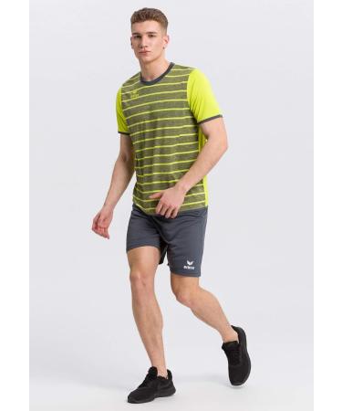 Erima Unisex Roma Jersey - Bio Lime/Slate Grey | Shop Internationally - Quality Sportswear - Buy Online on GoSupps.com
